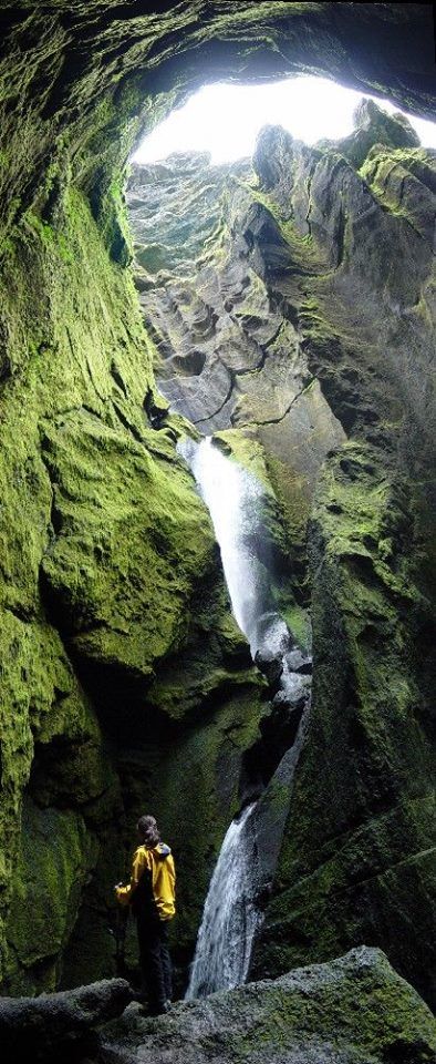 Stakkholtsgja Gorge in Thorsmork, Iceland.