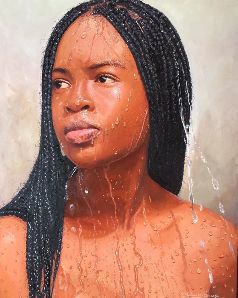 Oresegum Olumide - Découvrez les magnifiques painture de cet artiste nigerian 