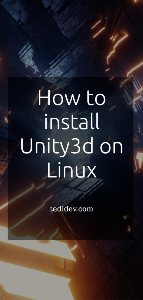 How to install unity game engine for ubuntu