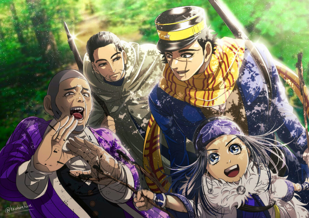 Anime Golden Kamuy - recommendation