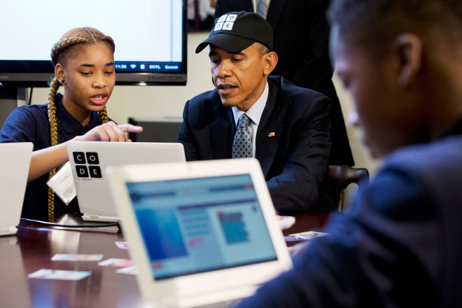 Obama devient le premier président à développer un programme informatique